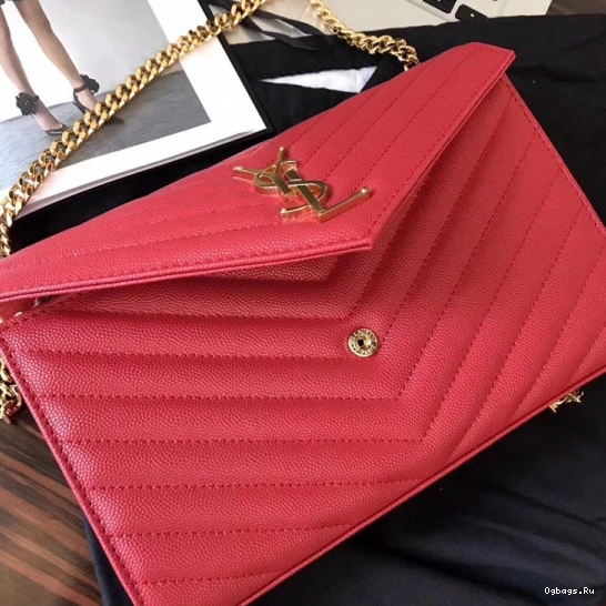 CHAIN CASSANDRE WALLET YSL MATELASSÉ 0819